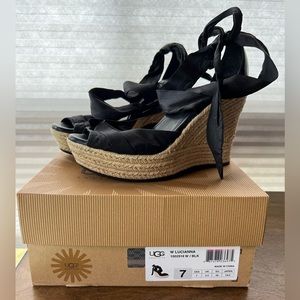 Ugg Lucianna Wedge Sandals! Comes with original box.